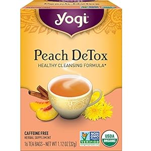 Yogi Tea Peach Detox 16 Tea Bags