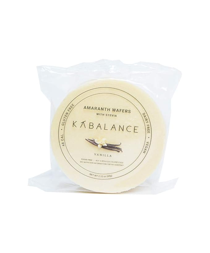 Kabalance Vanilla Amaranth Wafers
