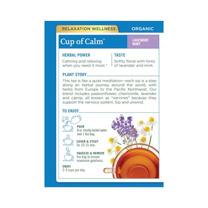 Traditional Medicinals Easy Now Tea 16 Bags