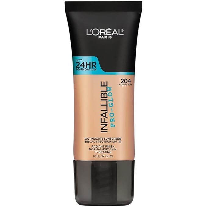 Loreal Infallible Pro-Glow SPF Liquid Foundation 1.0oz