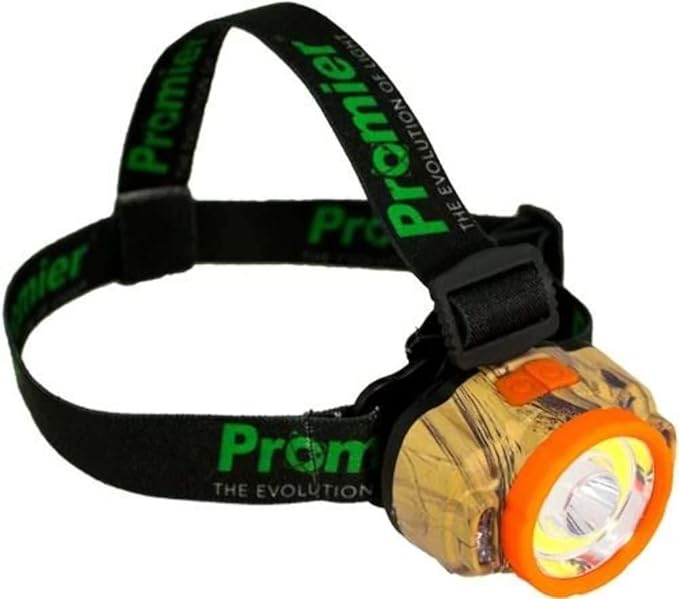 Promier HanzFree 7 Mode 450 Lumen LED Camo Head Lamp