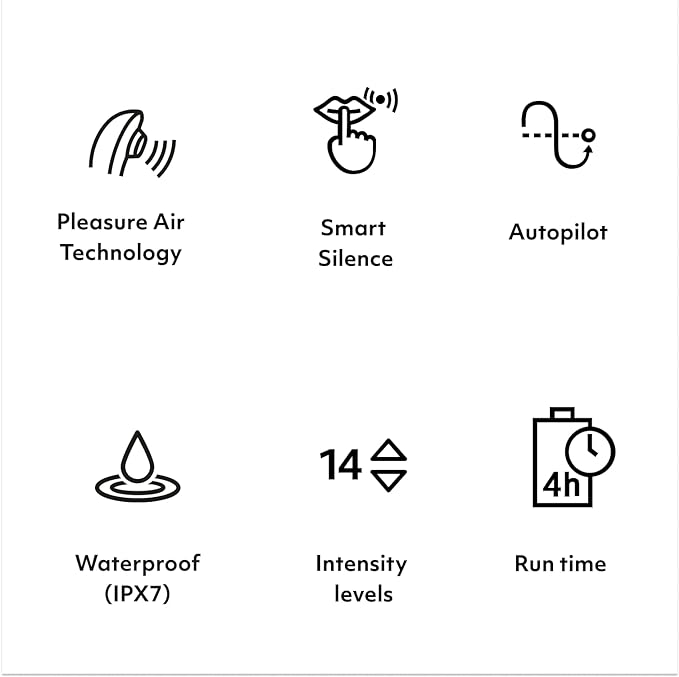 Womanizer Premiun 2 Pleasure Air Stimulator Grey