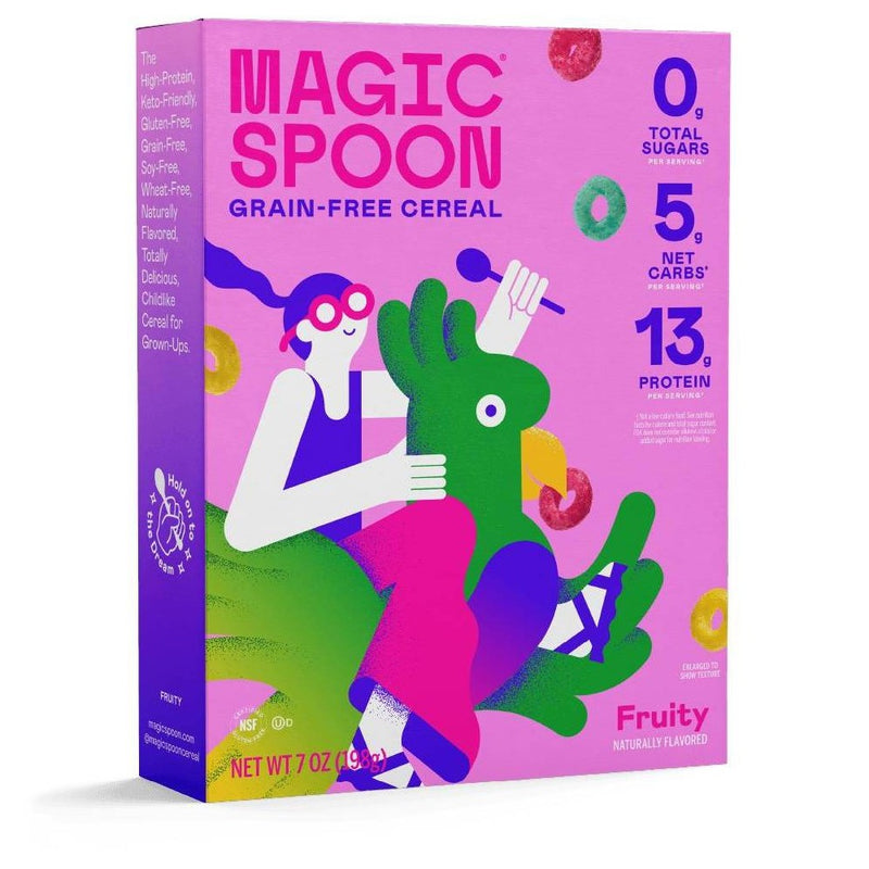 Magic Spoon Fruity Keto and Grain-Free Breakfast Cereal - 7oz