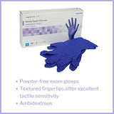 Nitrile Exam Glove, Large, Blue, 100PK