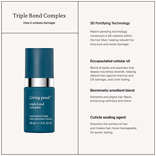Living Proof Triple Bond Complex Hair Repair Treatment, 1.5 oz