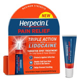 Herpecin-L Pain Relief Cold Sore Treatment with Lidocaine Ointment, 0.15 Oz