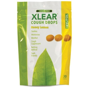 Xlear Honey Lemon Cough Drops