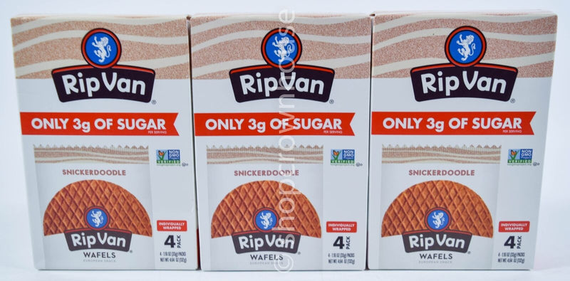 Rip Van Wafels Snickerdoodle 4ct 4.64 oz