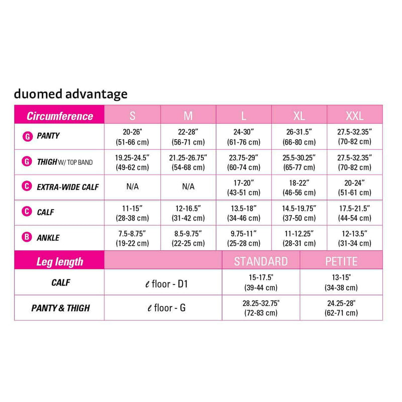 Medi Duomed Advantage Soft Opaque 20-30 Panty Closed Toe Beige Large