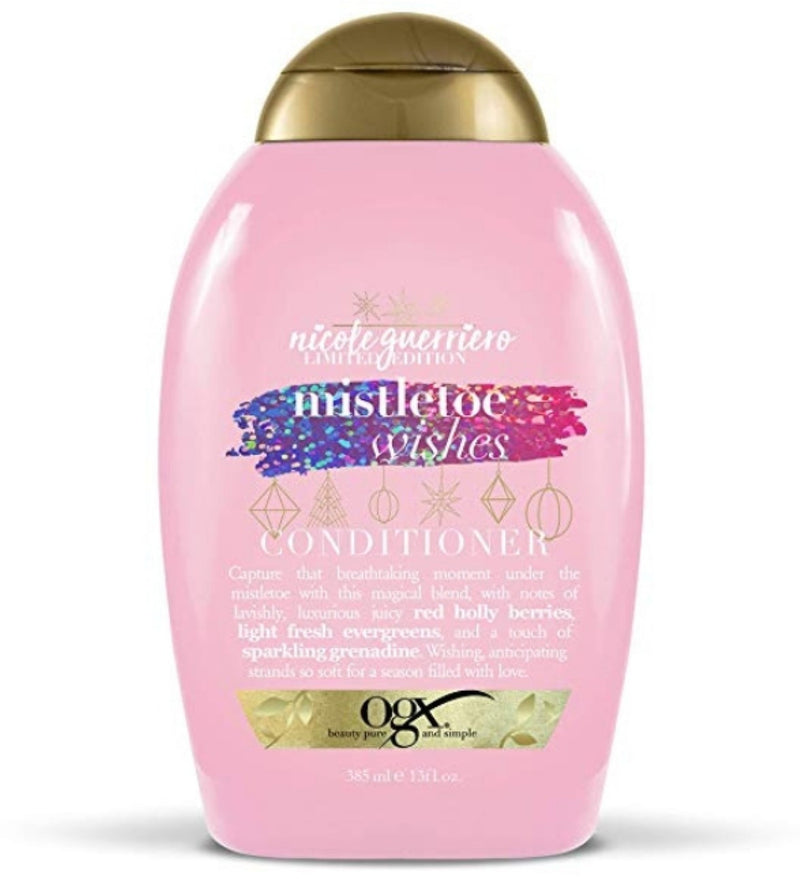 OGX Nicole Guerriero Mistletoe Wishes Conditioner, Limited Edition, 13 fl oz