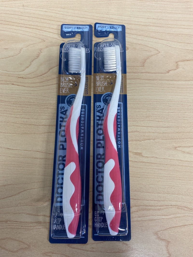 Dr. Plotkas Mouthwatchers HG2641785 Adult Rose Toothbrush - Case of 6