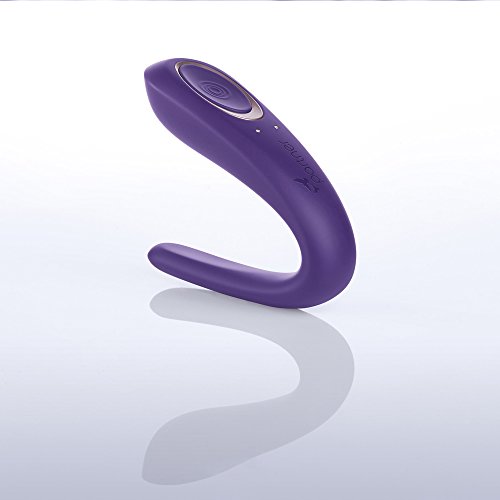 Satisfyer Double Classic Partner Vibrator, Purple