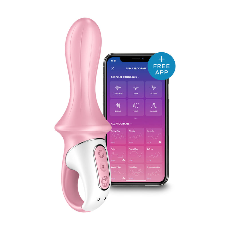 Satisfyer Air Pump Booty 5+ - Red
