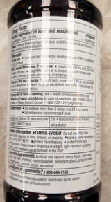 Rugby Guaifenesin Chest Congestion Relief Syrup, Cherry, 16 fl oz