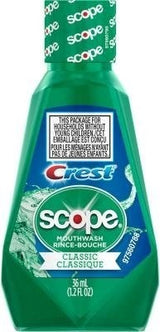 Crest Scope Mouthwash, 1.2 fl oz