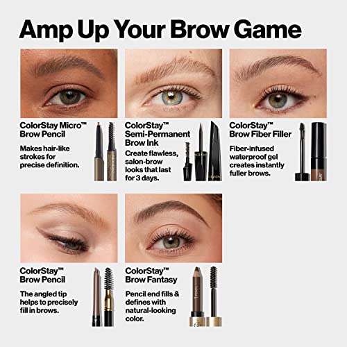 Revlon Colorstay Micro Tip Brow Pencil Dark Brown 0.003 oz