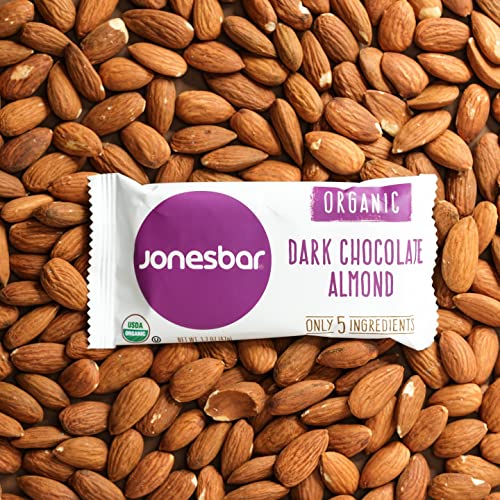 Jonesbar Organic Dark Chocolate Almond Fruit & Nut Bar, 1.7 Oz