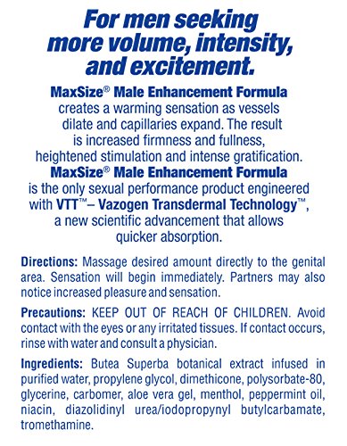 Max Size Cream 10 ml