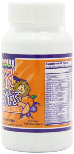 Now Kid Vits 120 Chewables Tablets Juicy Orange