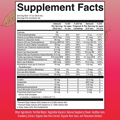 Mary Ruth's Liquid Morning Multivitamin Raspberry 15.22 Fl Oz