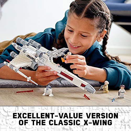 Lego Star Wars Luke Skywalker's X-Wing Fighter 75301 Building Toy Set 474 Pieces