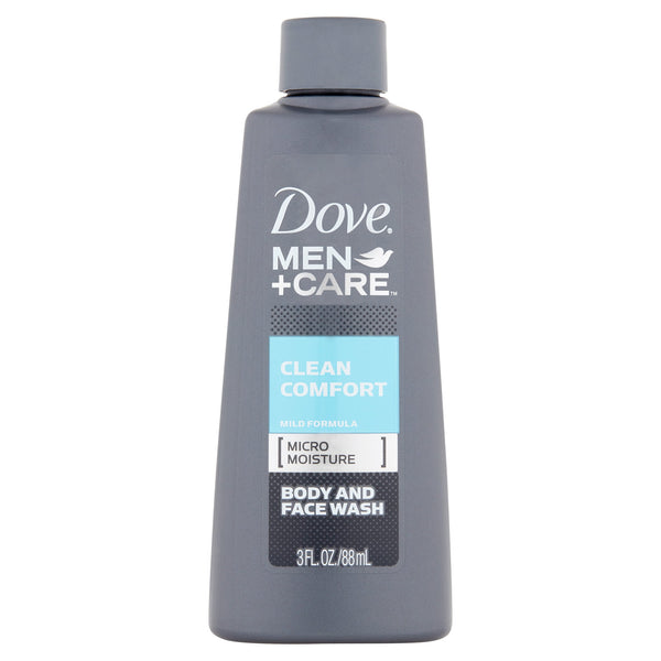 Dove Men + Care Refreshing 3 in 1 Body & Face Wash, Extra Fresh, 3 OZ