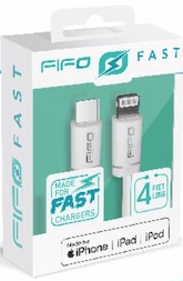 Bayside Fifo Fast USB-C to iPhone Charger Cord, 7 Ft