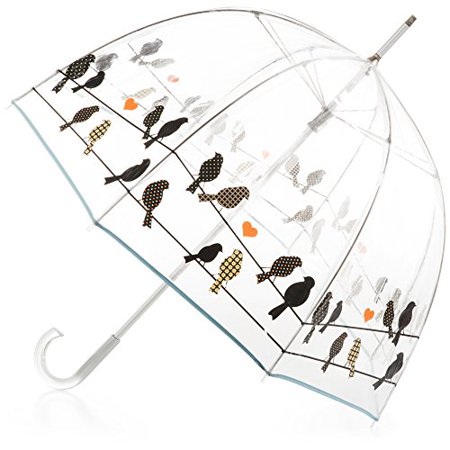 Totes Clear Bubble Umbrella, Birds on a Wire