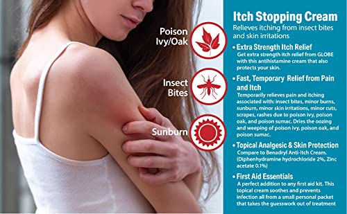Globe Extra Strength Itch Stopping Anti-Itch Cream 1.5 oz