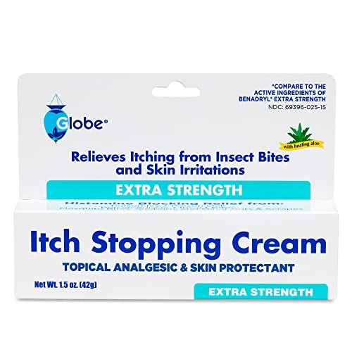 Globe Extra Strength Itch Stopping Anti-Itch Cream 1.5 oz