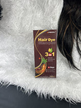Meidu 3 in 1 Natural Hair Dye Color Shampoo Black 500 ml