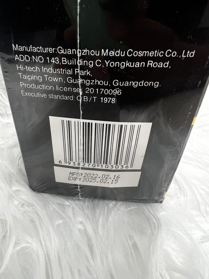 Meidu 3 in 1 Natural Hair Dye Color Shampoo Black 500 ml