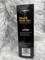 Meidu 3 in 1 Natural Hair Dye Color Shampoo Black 500 ml