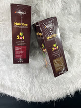 Meidu 3 in 1 Natural Hair Dye Color Shampoo Black 500 ml