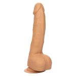 Silicone Studs 8" Dildo - Ivory