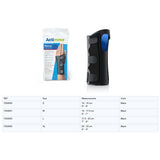 Actimove Manus Wrist Stabilizer, Right/Left Hand, Black, X-Large