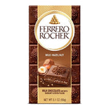 Ferrero Rocher Milk Chocolate Hazelnut Candy Bar, 3.1 oz