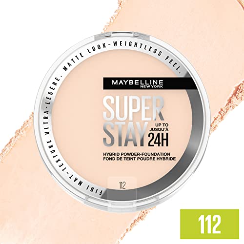 Maybelline Super Stay Matte 24HR Hybrid Pressed Powder Foundation - 112 - 0.21oz