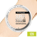Maybelline Super Stay Powder Foundation, Soft Matte Finish, 120, 0.21 Oz