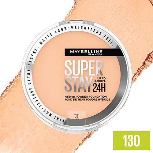 Maybelline Super Stay Matte 24HR Hybrid Pressed Powder Foundation - 130 - 0.21oz