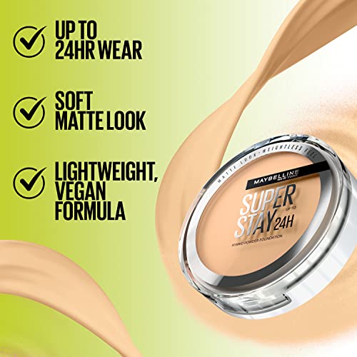 Maybelline Super Stay Powder Foundation, 0.21 Oz