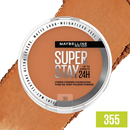 Maybelline Super Stay Matte 24HR Hybrid Pressed Powder Foundation - 355 - 0.21oz