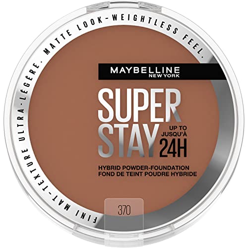 Maybelline Super Stay Matte 24HR Hybrid Pressed Powder Foundation - 370 - 0.21 Oz