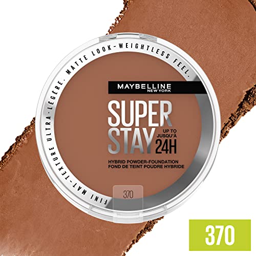 Maybelline Super Stay Matte 24HR Hybrid Pressed Powder Foundation - 370 - 0.21 Oz