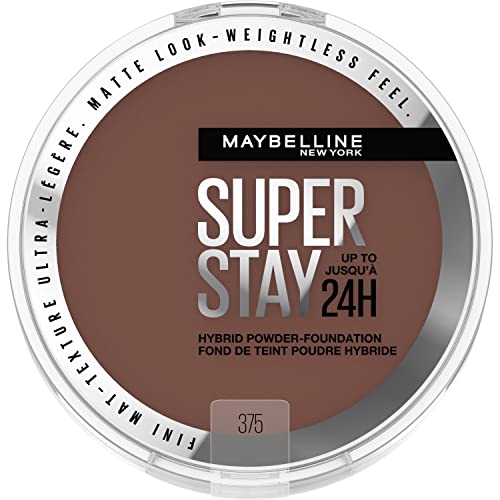 Maybelline Super Stay Matte 24HR Hybrid Pressed Powder Foundation - 375- 0.21 Oz