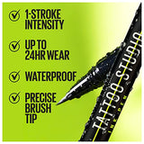 Maybelline TattooStudio Ink Pen Eyeliner, Jet Black, 0.03 Fl Oz