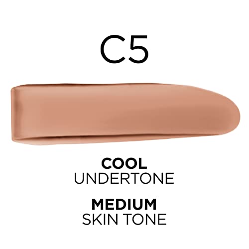 L'Oréal Paris True Match Cream Foundation, C5 Cool Medium, 1 Fl Oz