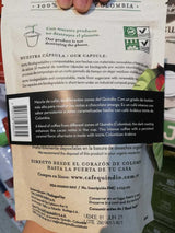 Quindio Coffee Pods, Colombian Arabica Coffee, Intense, 30 Pods
