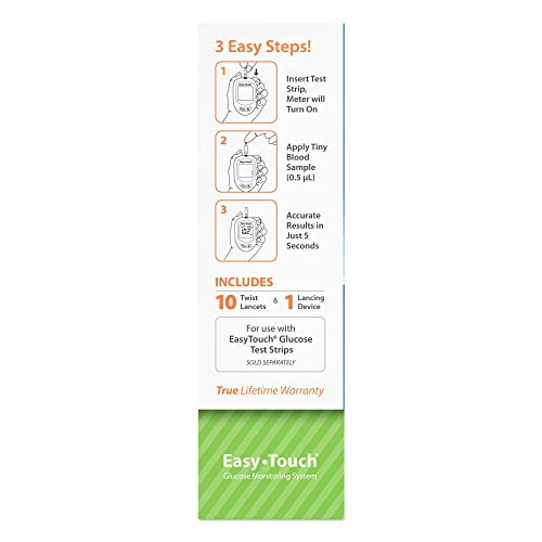 Easy Touch Blood Glucose Monitor System