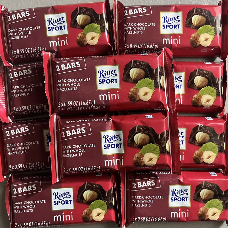 Ritter Sport Dark Chocolate with Whole Hazelnuts 1.18oz